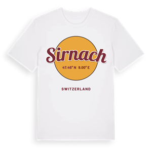 Sirnach cirkel t-shirt – ekologisk bomull t-shirt från Pinshirt