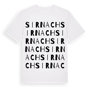 Sirnach ordlek t-shirt – ekologisk bomull t-shirt från Pinshirt