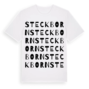 Steckborn ordlek t-shirt – ekologisk bomull t-shirt från Pinshirt