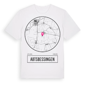 Abtsbessingen t-shirt – ekologisk bomull t-shirt från Pinshirt