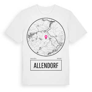Allendorf t-shirt – ekologisk bomull t-shirt från Pinshirt