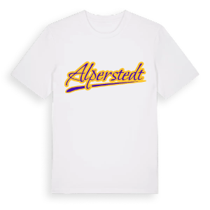 Alperstedt baseball t-shirt – ekologisk bomull t-shirt från Pinshirt