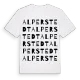 Alperstedt ordlek t-shirt