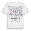 Altenburger Land karta t-shirt