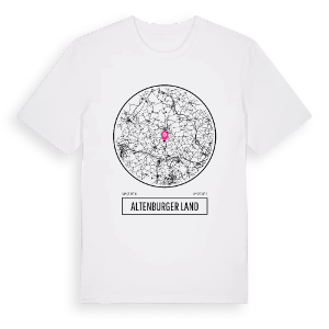 Altenburger Land t-shirt – ekologisk bomull t-shirt från Pinshirt