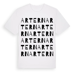Artern ordlek t-shirt – ekologisk bomull t-shirt från Pinshirt