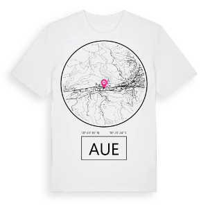Aue t-shirt – ekologisk bomull t-shirt från Pinshirt