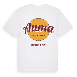 Auma cirkel t-shirt – ekologisk bomull t-shirt från Pinshirt