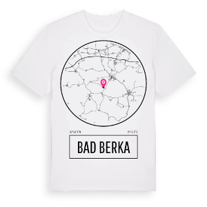 Bad Berka t-shirt – ekologisk bomull t-shirt från Pinshirt
