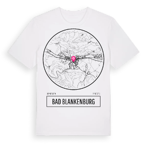 Bad Blankenburg t-shirt – ekologisk bomull t-shirt från Pinshirt
