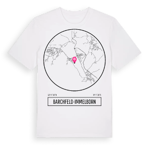 Barchfeld-Immelborn t-shirt – ekologisk bomull t-shirt från Pinshirt