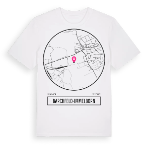 Barchfeld-Immelborn t-shirt – ekologisk bomull t-shirt från Pinshirt