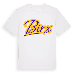 Birx baseball t-shirt – ekologisk bomull t-shirt från Pinshirt