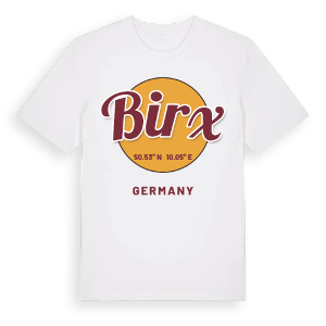 Birx cirkel t-shirt – ekologisk bomull t-shirt från Pinshirt