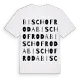 Bischofroda ordlek t-shirt