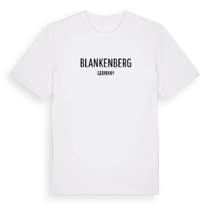 Blankenberg i Sverige t-shirt – ekologisk bomull t-shirt från Pinshirt