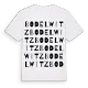 Bodelwitz ordlek t-shirt