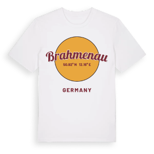 Brahmenau cirkel t-shirt – ekologisk bomull t-shirt från Pinshirt