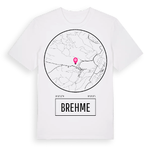 Brehme t-shirt – ekologisk bomull t-shirt från Pinshirt