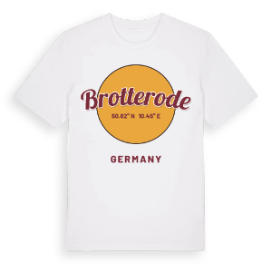 Brotterode cirkel t-shirt – ekologisk bomull t-shirt från Pinshirt