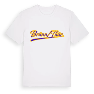 Brünn/Thür. baseball t-shirt – ekologisk bomull t-shirt från Pinshirt