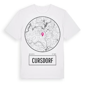 Cursdorf t-shirt – ekologisk bomull t-shirt från Pinshirt