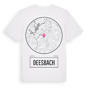 Deesbach t-shirt – ekologisk bomull t-shirt från Pinshirt