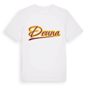 Deuna baseball t-shirt – ekologisk bomull t-shirt från Pinshirt
