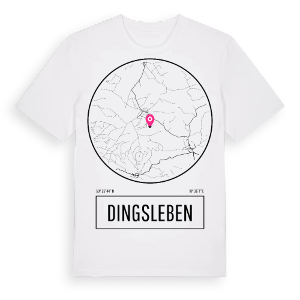 Dingsleben t-shirt – ekologisk bomull t-shirt från Pinshirt
