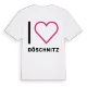 Jag älskar Döschnitz t-shirt stort tryck