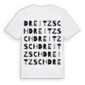 Dreitzsch ordlek t-shirt