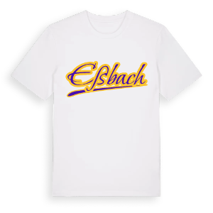 Eßbach baseball t-shirt – ekologisk bomull t-shirt från Pinshirt