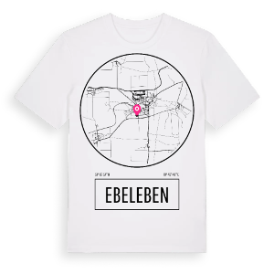 Ebeleben t-shirt – ekologisk bomull t-shirt från Pinshirt