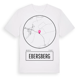 Ebersberg t-shirt – ekologisk bomull t-shirt från Pinshirt