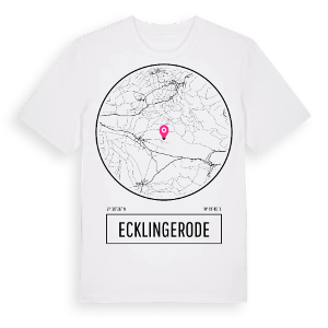 Ecklingerode t-shirt – ekologisk bomull t-shirt från Pinshirt