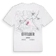 Effelder karta t-shirt