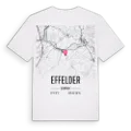 Effelder karta t-shirt