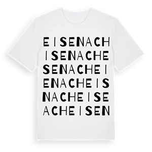 Eisenach ordlek t-shirt – ekologisk bomull t-shirt från Pinshirt