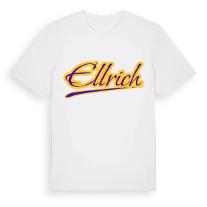 Ellrich baseball t-shirt – ekologisk bomull t-shirt från Pinshirt