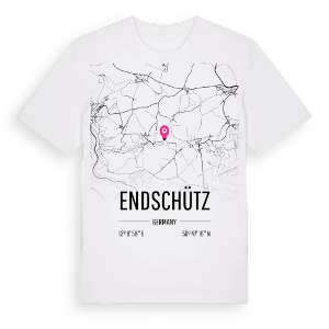 Endschütz karta t-shirt – ekologisk bomull t-shirt från Pinshirt