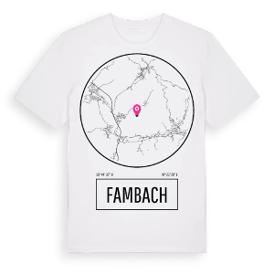 Fambach t-shirt – ekologisk bomull t-shirt från Pinshirt