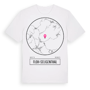 Floh-Seligenthal t-shirt – ekologisk bomull t-shirt från Pinshirt