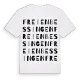 Freienbessingen ordlek t-shirt