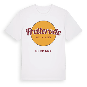 Fretterode cirkel t-shirt – ekologisk bomull t-shirt från Pinshirt
