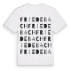 Friedebach ordlek t-shirt