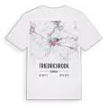 Friedrichroda karta t-shirt