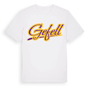 Gefell baseball t-shirt – ekologisk bomull t-shirt från Pinshirt