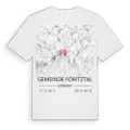 Gemeinde Föritztal karta t-shirt