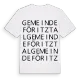 Gemeinde Föritztal ordlek t-shirt
