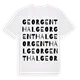 Georgenthal ordlek t-shirt